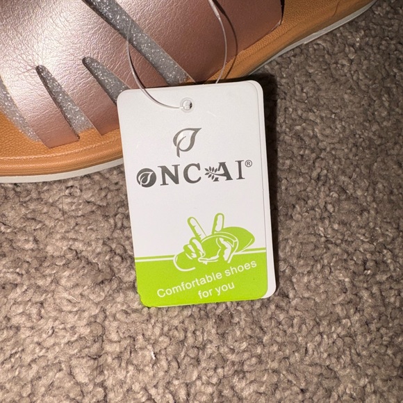 Women's Pink Sandals - Picture 3 of 6